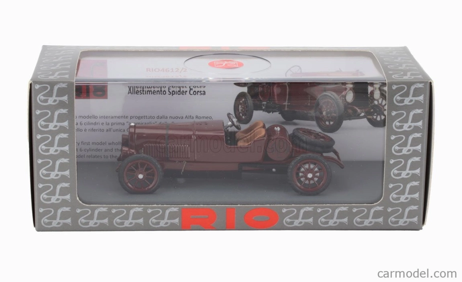 Rio-models Alfa romeo G1 Spider Corsa 1921 1:43 Red | RCprofi.cz