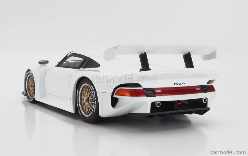 Werk83 Porsche 911 Gt1 Plain Body Version 1996 1:18 Biela