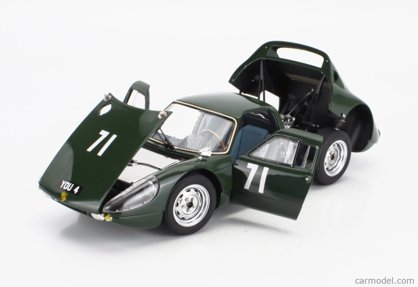 Cmc Porsche 904 Carrera Gts Ch.904-045 N 71 Scott Brown Memorial Snetterton 1964 Dickie Stoop 1:18 Zelená