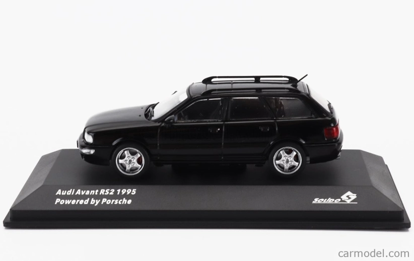 Solido Audi A4 Rs2 Avant Sw Station Wagon 1995 - Powered By Porsche 1:43 Black