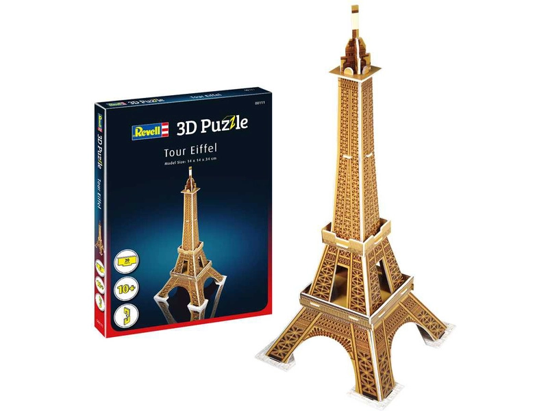 Revell 3D puzzle – Eiffelova veža (34 cm)