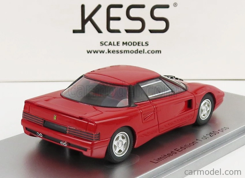 Kess-model Ferrari 408 4rm 1987 1:43 Červená