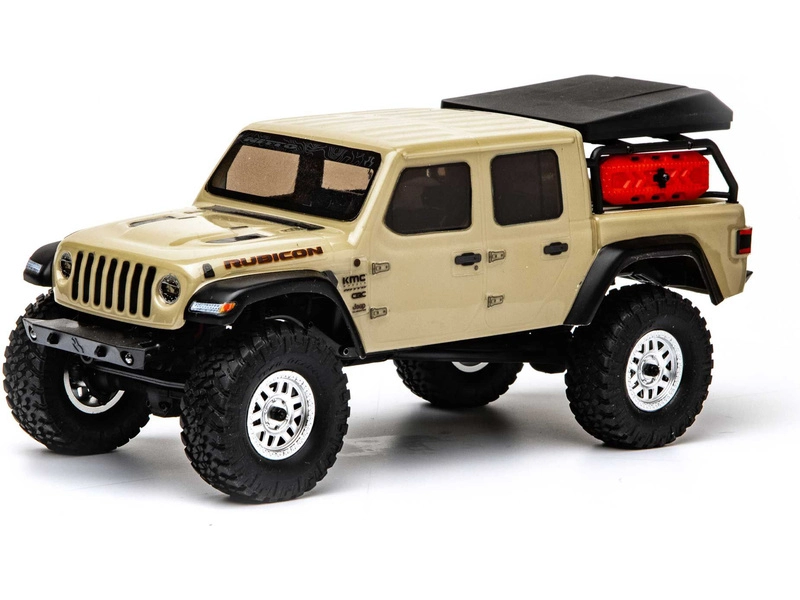 BAZAR – RC auto Axial SCX24 Jeep Gladiator 1:24 4WD RTR, krémová