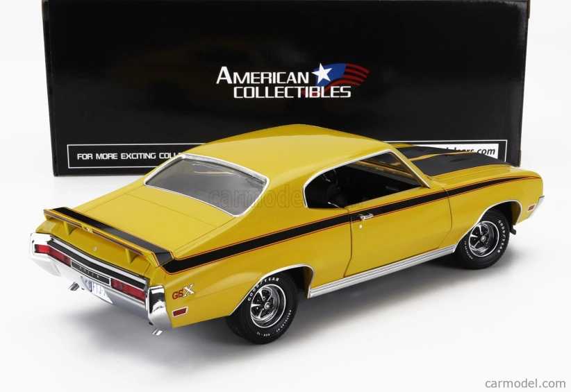 Sun-star Buick Gsx Coupe 1970 1:18 Žlutá Černá