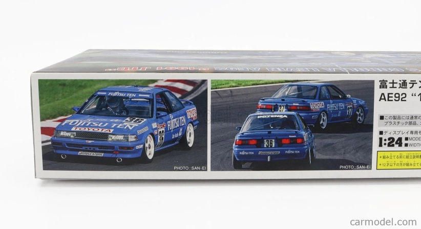 Hasegawa Toyota Corolla Levin Ae92 Team Fujitsu Ten N 36 Jtc Sezóna 1991 H.hogawa 1:24 /
