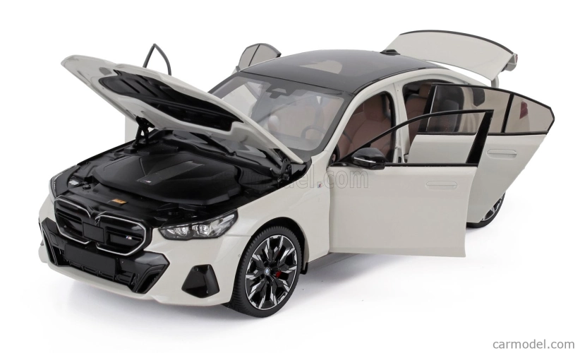 Minichamps BMW radu 5 I5 (g60) 2023 1:18 White Met