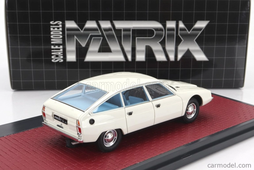 Matrix modely Citroen Projet L 1971 1:43 Biela