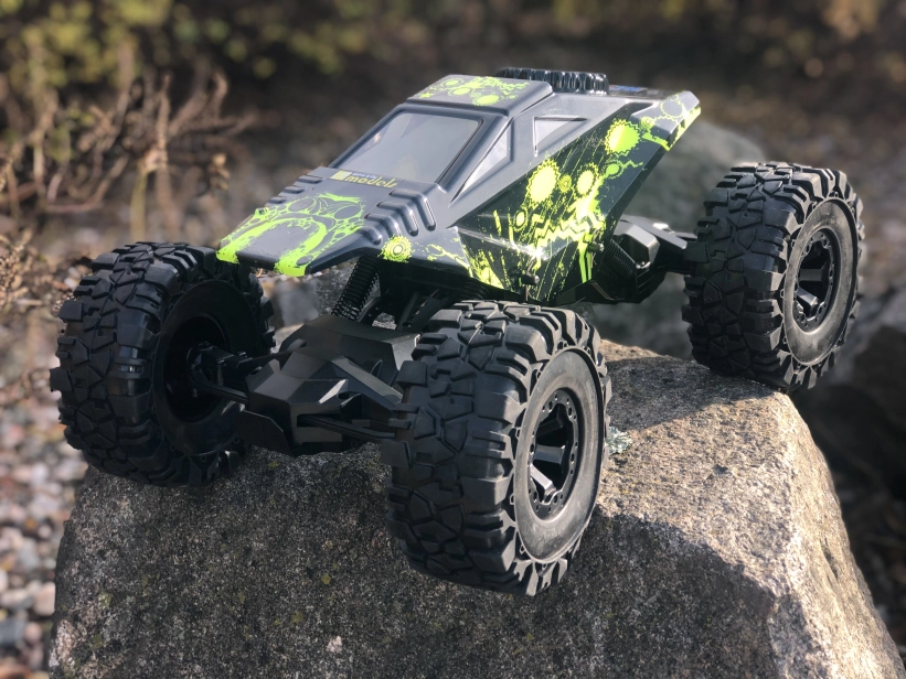 RC auto Crawler 4WD RTR, žlutočerná