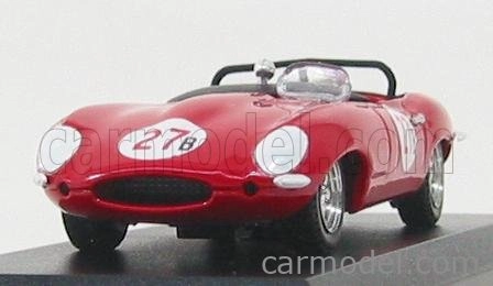 Najlepší model Jaguar E Type Spider N 27 Riverside 1961 Krause 1:43 Red