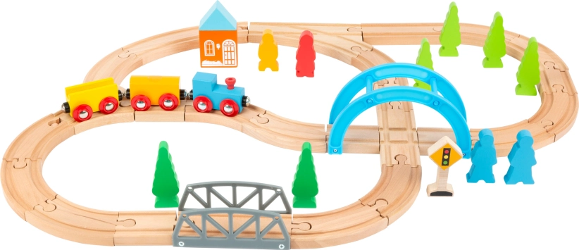 Cesta dreveným vláčikom Small Foot