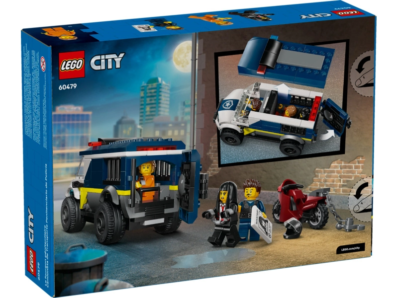 LEGO City - Policajná dodávka na prevoz väzňov