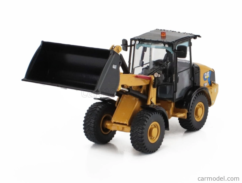 Dm-models Caterpillar Cat906 Compact Electric Ruspa Gommata - Scraper Tractor Wheel Loader 1:50 Žlutá Černá