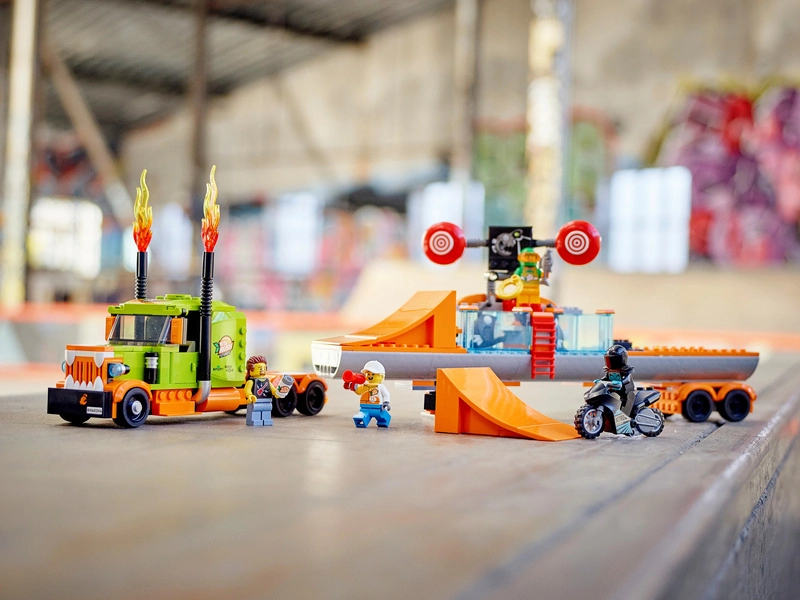 LEGO City - Kaskadérske auto