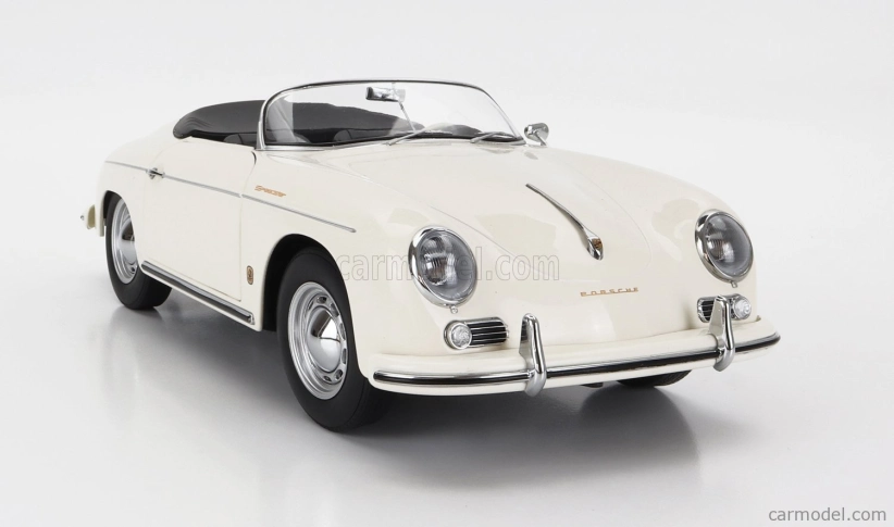 Porsche 356a Speedster 1955 v mierke 1:12 biely
