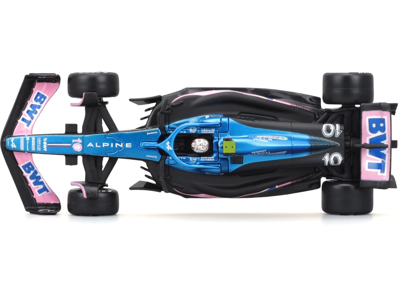 Bburago Renault F1 A523 Team Bwt Alpine F1 N 10 1:43, modrá