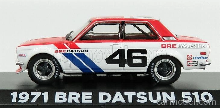 Greenlight Datsun 510 Brock Racing N 46 Tokyo Torque 1971 1:43 červená biela