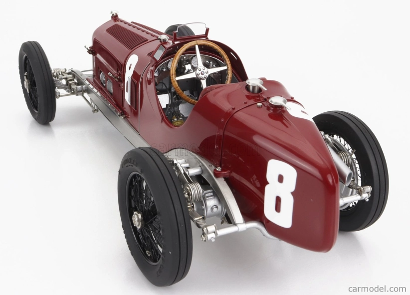 Cmc Alfa romeo F1 P3 N 8 Winner Italy Gp 1932 Tazio Nuvolari 1:18 Red