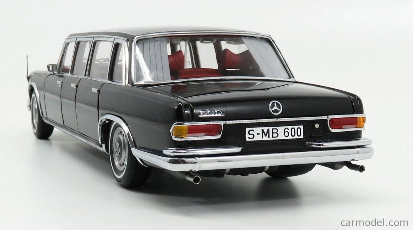 Cmc Mercedes Benz S-class 600 Pullman W100 1963 1:18 čierna