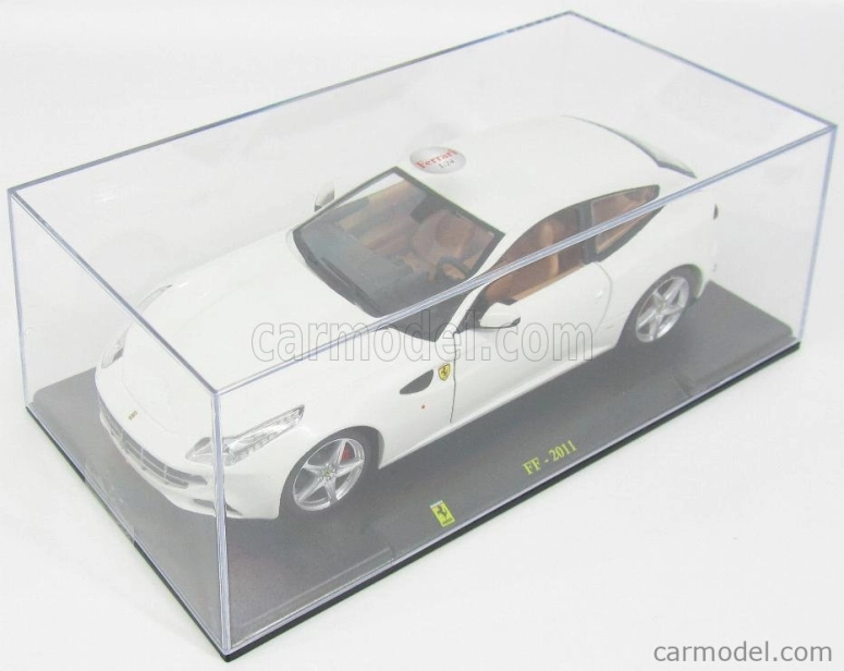 Edicola Ferrari Ff (Ferrari Four) 2011 - Con Vetrina - S vitrínou 1:24 biela