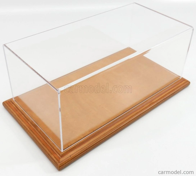 Atlantic Vetrina display box Molsheim Base In Legno - Drevo Lipa Base - Lungh.lenght Cm 32.5 X Largh.width Cm 16.5 X Alt.height Cm 12.5 (altezza Interna 12 Cm ) 1:18 Plastový displej