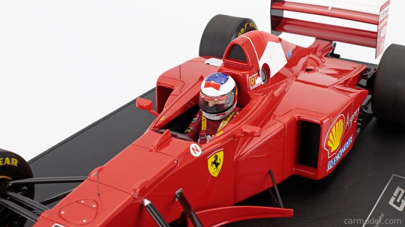 Gp-replicas Ferrari F1  F310b Scuderia Ferrari Marlboro Team N 5 Winner Canada Gp (with Pilot Figure) 1997 Michael Schumacher - Con Vetrina - With Showcase 1:12 Červená Bílá