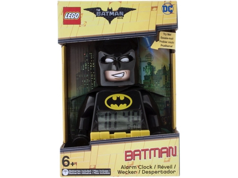 LEGO hodiny s budíkem - Batman Movie Batman