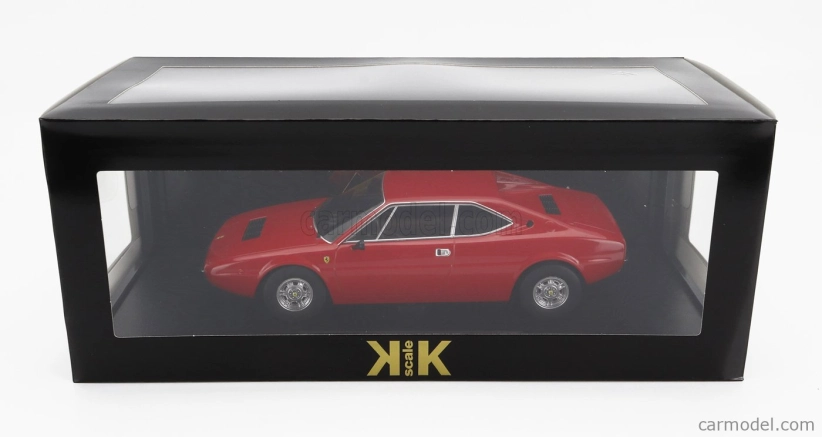 Kk-scale Ferrari Dino 208 Gt4 1975 1:18 Červená