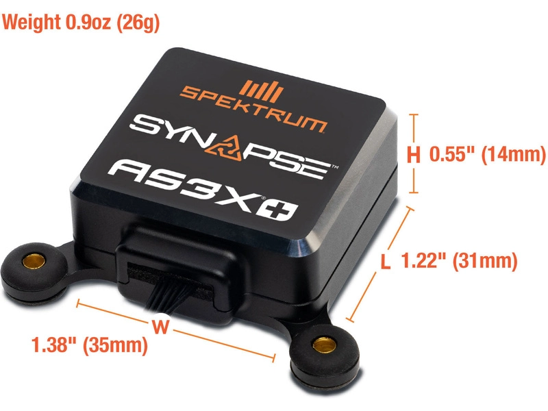 Prijímač Spektrum AR20410T 20CH PowerSafe Synapse AS3X