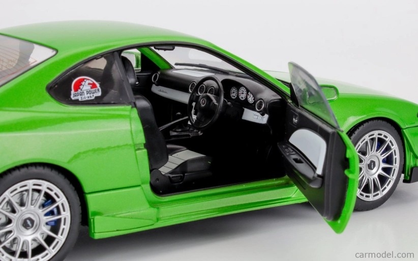 Solido Nissan Silvia (s15) Coupe Spec-r Aero 1999 1:18 Green Met