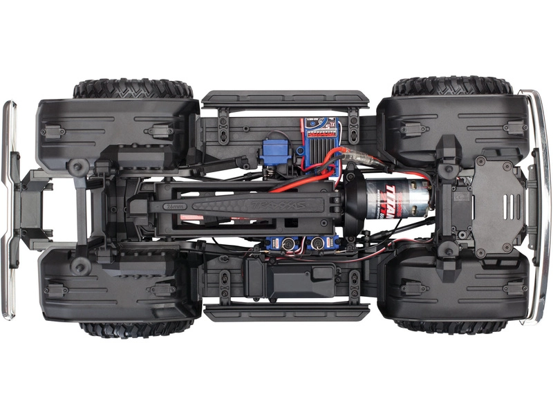 RC auto Traxxas TRX-4 Ford Bronco 1:10 TQi, červená
