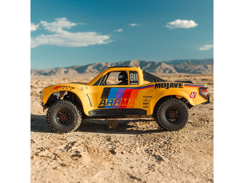 Arrma Mojave 6S BLX 1:7 4WD RTR žlutá