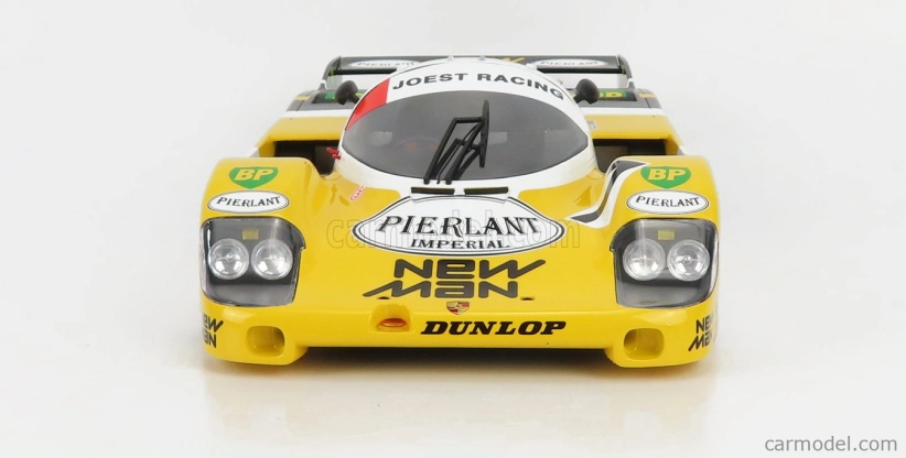 Cmr Porsche 956l Turbo Team Newman Joest Racing N 7 Winner 24h Le Mans 1984 K.ludwig - H.pescarolo - S.johansson 1:12 Žlutá Černá