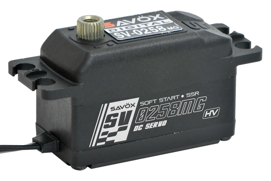 SV-0258MG HiVolt Digitálne servo LOW PROFILE (8 kg-0,11s/60°)