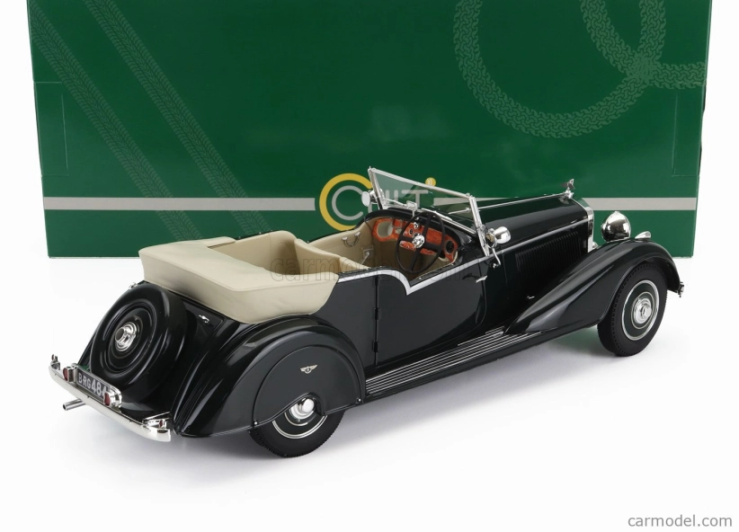 Cult-scale models Bentley 4.25l Vanden Plas Tourer Cabriolet Open 1938 1:18 Zelená