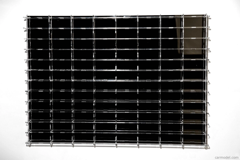 Atlantic Vetrina display box Espositore - Pre 96 Cars 1/64 Lungh.lenght Cm 88.0 X Largh.width Cm 8.0 X Alt.height Cm 63.0 (altezza Utile Tra I Ripiani Cm 4.5 Inner Height Among Shelves) 1:64 Plastic Display
