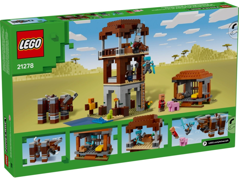LEGO Minecraft - Základňa dravca a ničiteľa
