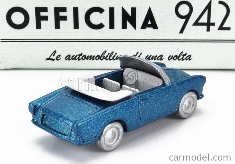Officina-942 Siata Amica 56 Spider (základ Fiat 600) 1956 1:76 Modrá