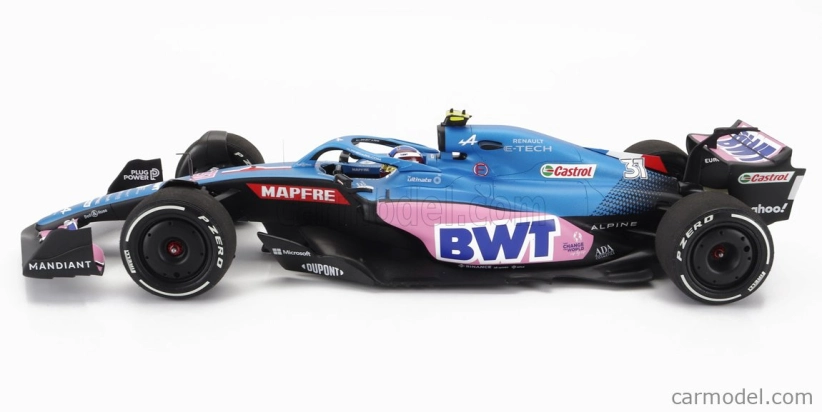 Minichamps Renault F1 A522 Team Alpine Bwt N 31 1:18, modrá