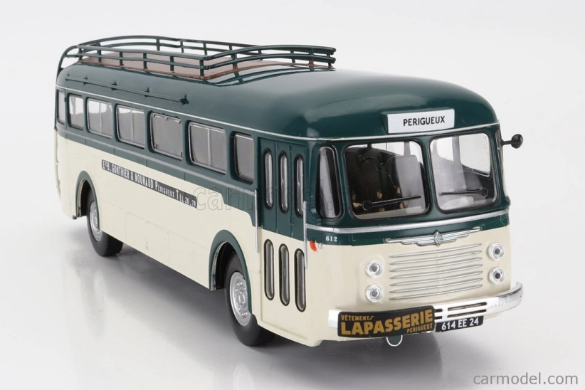 Edicola Renault R4192 Autobus Perigueux 1952 1:43 Zelený Krém