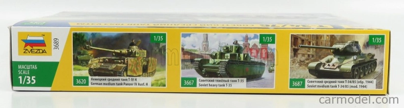 Zvezda Kampfpanzer T34-76 Soviet Medium Tank 1943 1:35 /