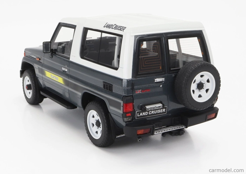 Otto-mobile Toyota Land Cruiser Lj73 1987 1:18 Sivá