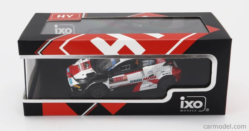 Ixo-models Toyota Yaris Gr Rally1 Team Toyota Gazoo Racing Wrt N 3 Rally Ypres 2022 Lappi Esapekka - Janne Ferm 1:43 Biela červená čierna