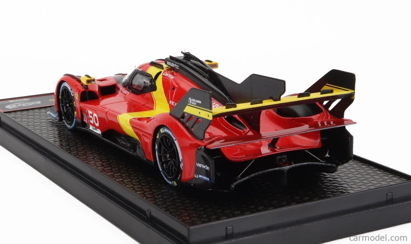 Bbr-models Ferrari 499p 3.0l Turbo V6 Team Ferrari Af Corse N 50 Launch Edition 2022 1:43 Červená žltá čierna