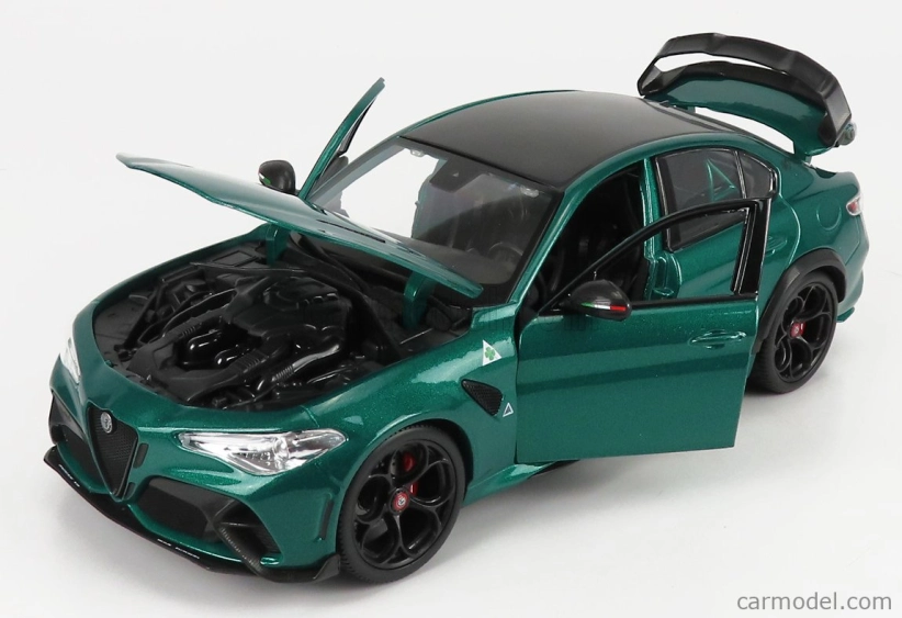 Bburago Alfa Romeo Giulia Gtam 2020 1:18 Verde Montreal – Green Met