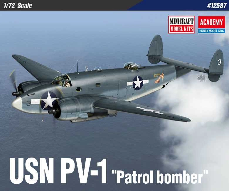 Model Kit lietadlo 12587 - USN PV-1 “Patrol bomber” (1:72)