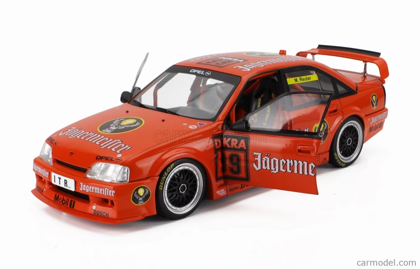 Werk83 Opel Omega 3000 24v Team Schubel Jagermeister N 99 Sezóna Dtm 1991 Manuel Reuter 1:18 Oranžová