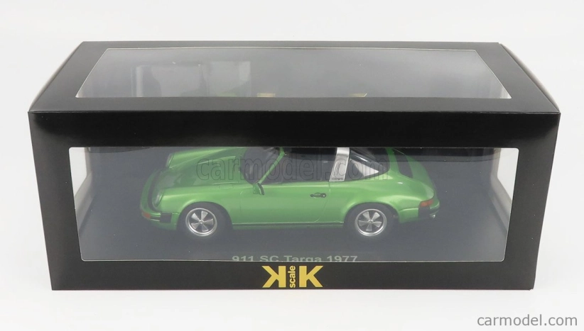 Kk-scale Porsche 911 Carrera 3.0 Targa 1977 1:18 Green Met