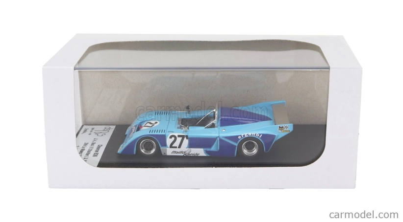 Trofeu Chevron B36 Spider Team Societe Racing N 27 24h Le Mans 1977 Jean Louis Bos - Fred Stalder - Jacky Heran 1:43
