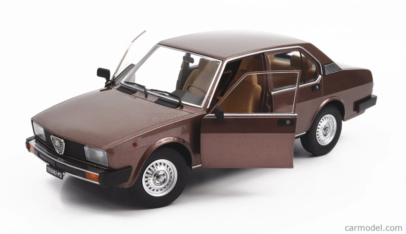 Mitica-diecast Alfa romeo Alfetta 2000 Td Turbo Diesel 1979 1:18 Luci Di Bosco Met 524