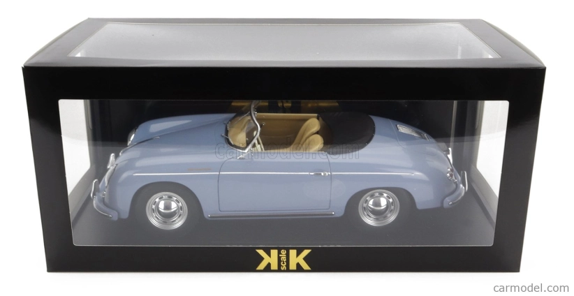 Porsche 356a Speedster 1955 v mierke 1:12, svetlo modrá